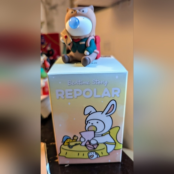 🌟Buy 2 get 1 FREE 💥 Repolar Finding Unicorn collectible - 'Owl Post Office' - Picture 6 of 7